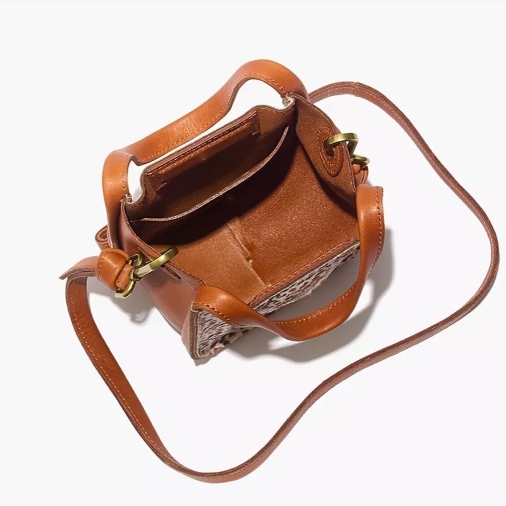 Madewell Micro Sydney Cheetah Print Crossbody - Picture 4 of 8